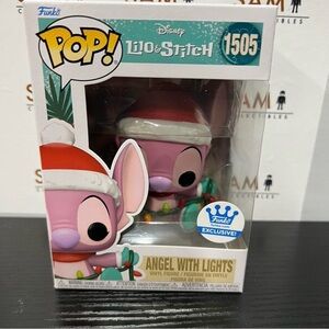 Funko Pop! Disney Stitch - Angel With Lights #1505 + Protector